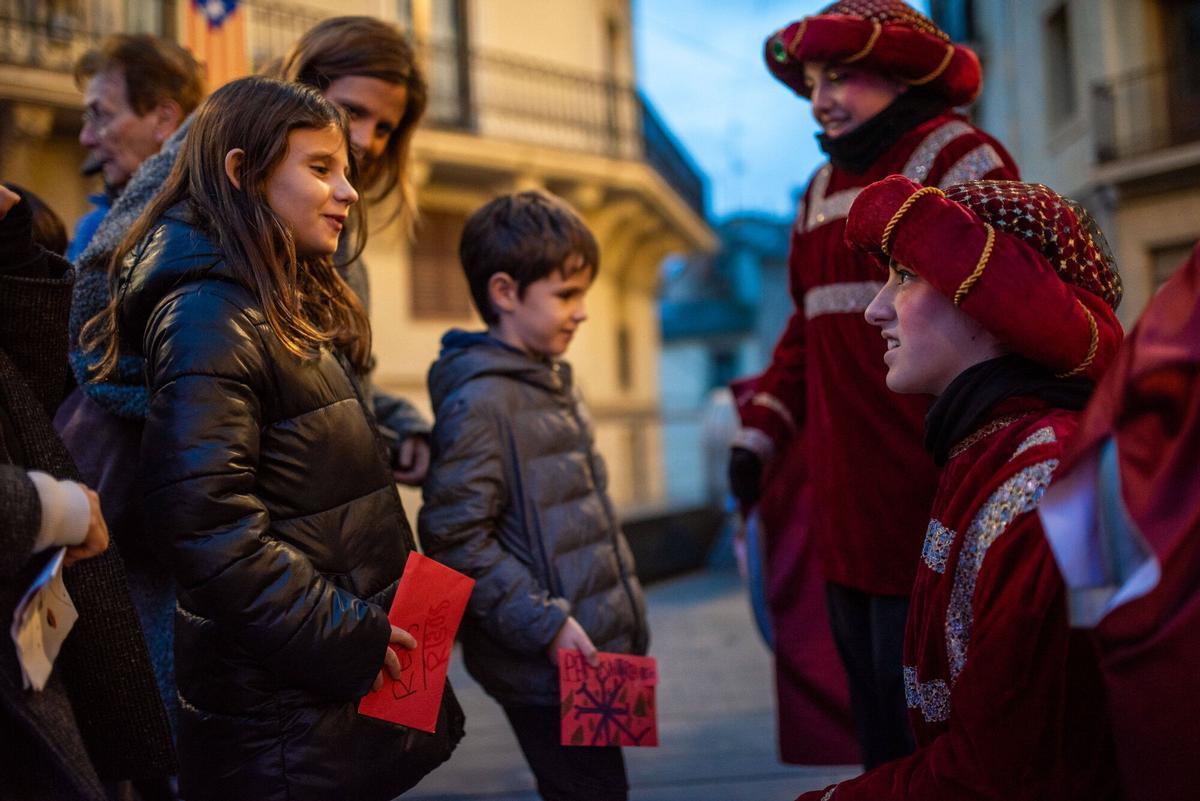 Així ha estat l'arribada del Príncep Assuan a Manresa