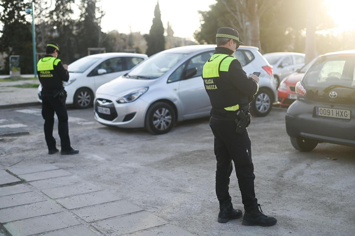 Imagen de archivo de la Policía Local de Zaragoza.