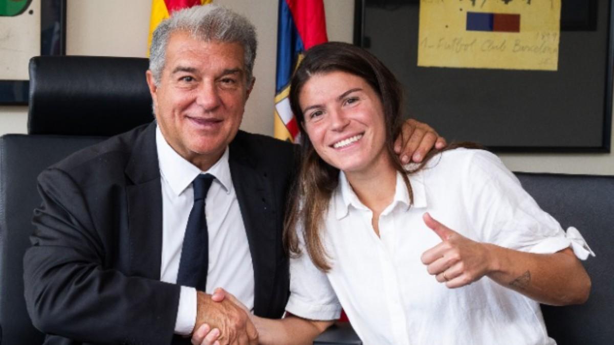 Gemma Font renueva con el FC Barcelona hasta 2027