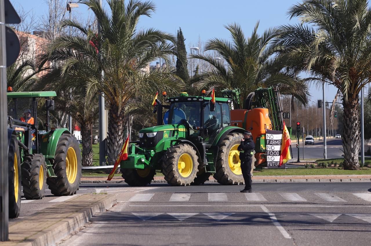 Las protestas del campo llegan a la capital cordobesa en varias tractoradas