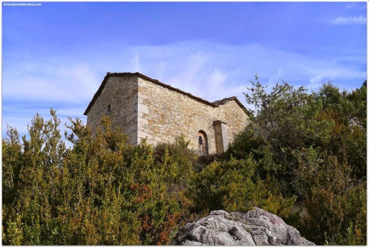 Ermita de Santa Baldesca en la localidad de Samitier, en la Comarca del Sobrarbe.