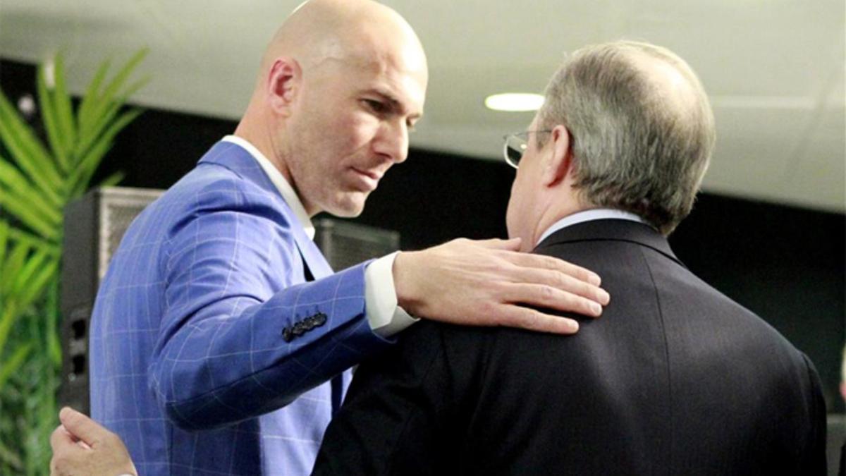 Florentino Pérez intentó 'empaquetar' a Zidane en el Olympique de Marsella