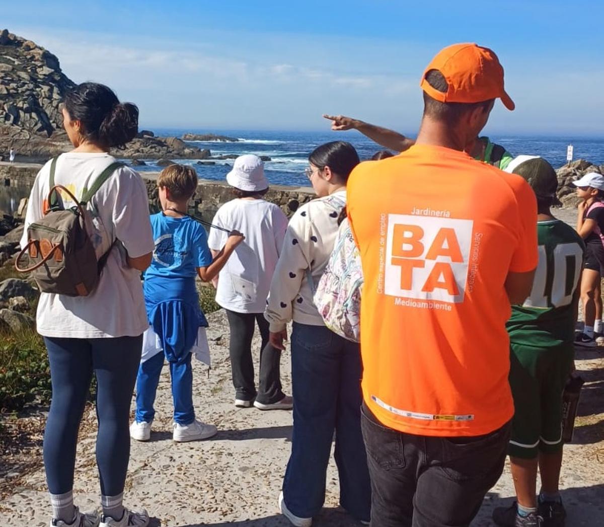 Un usuario de BATA en una actividad.