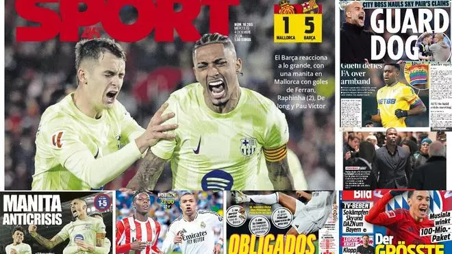 La reacción del Barça, el 'divorcio' Guardiola-De Bruyne y el mejor pagado de la historia del Bayern