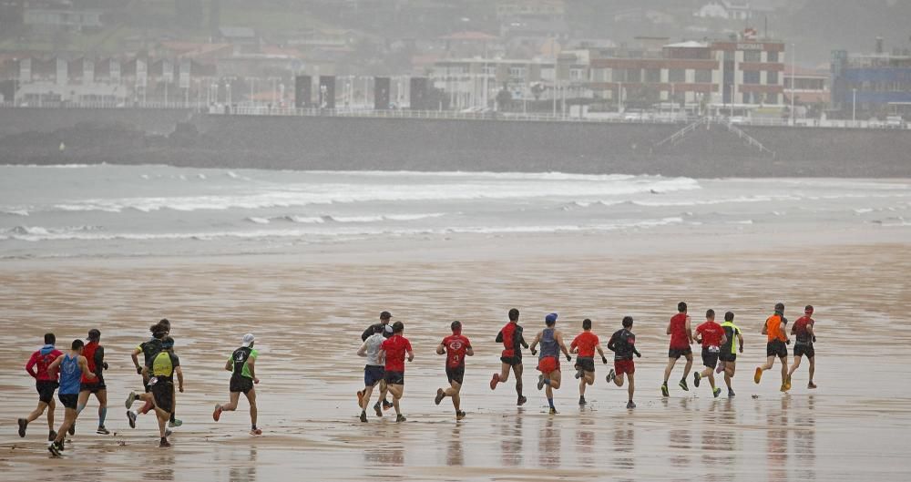 Una carrera épica por los pedreros gijoneses