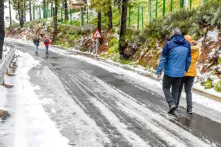 Nieve en Gran Canaria (16/02/23)