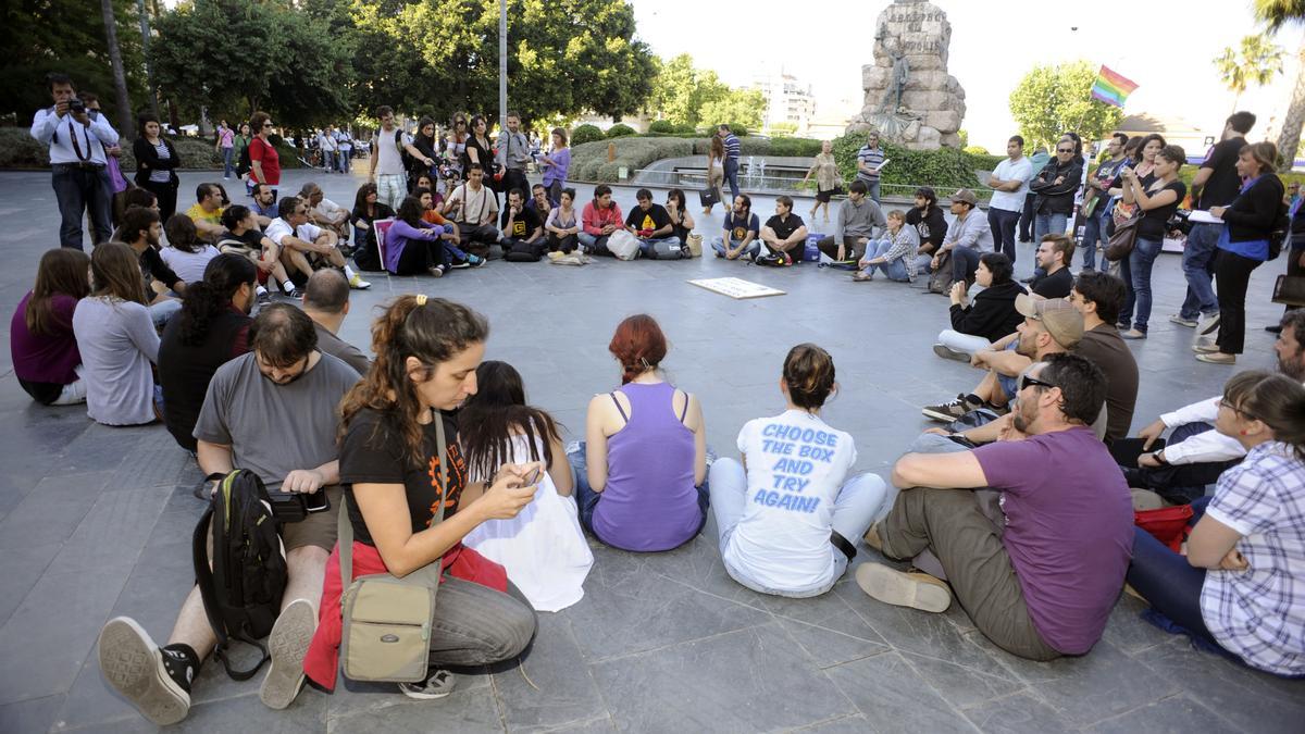 Las imágenes que dejó el 15M en Palma