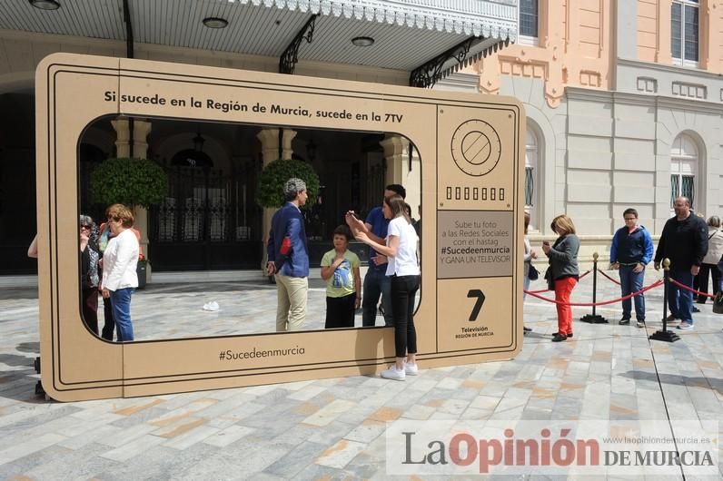 Ambiente sardinero en las calles de Murcia