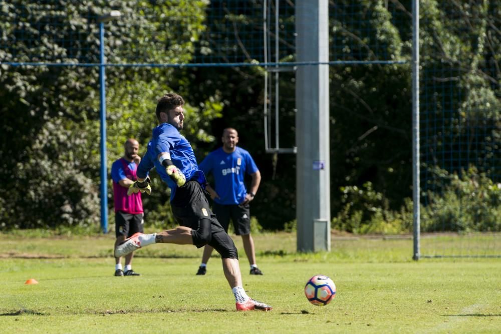 Entrenamiento del Real Oviedo