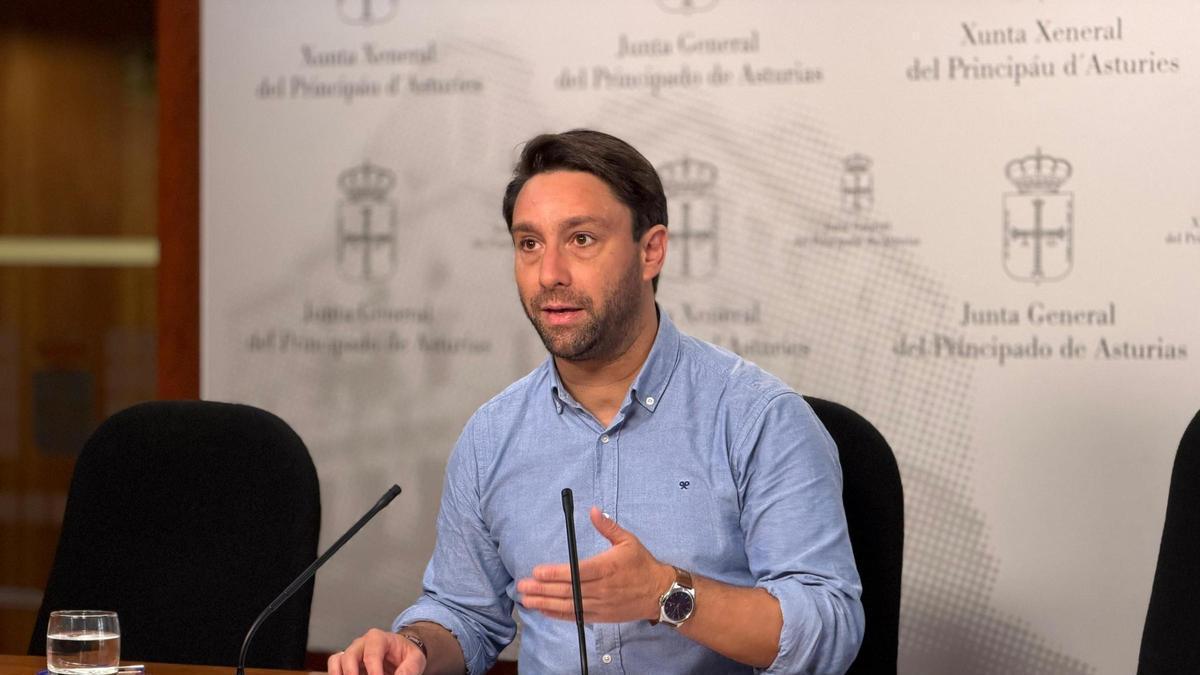 Andrés Ruiz, diputado del PP en la Junta General del Principado.