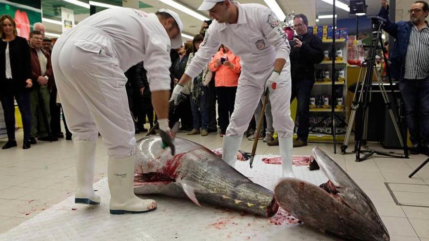 Comienza la temporada de atún rojo de almadraba en Alimerka