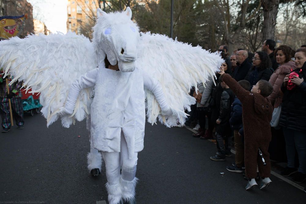 Primer desfile de carnaval en Zamora