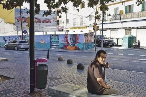 Street Art rund um die Plaça Gomila in Palma