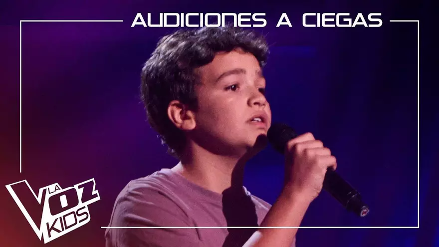 Així ha estat l'actuació del cardoní Pere Company a La Voz Kids