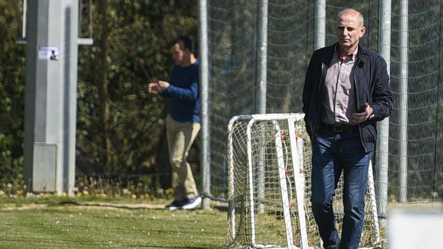 Ángel Martín González se despide de la plantilla del Oviedo en El Requexón