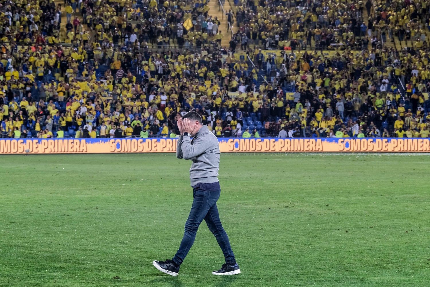 Ascenso de la UD Las Palmas, la celebración en el Estadio de Gran Canaria