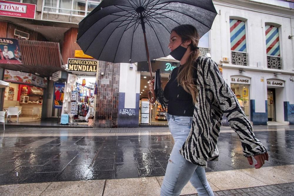 Lluvias en Tenerife