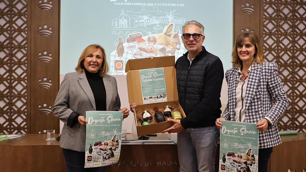 Presentación de ‘Degusta Siberia’ en la Diputación de Badajoz.