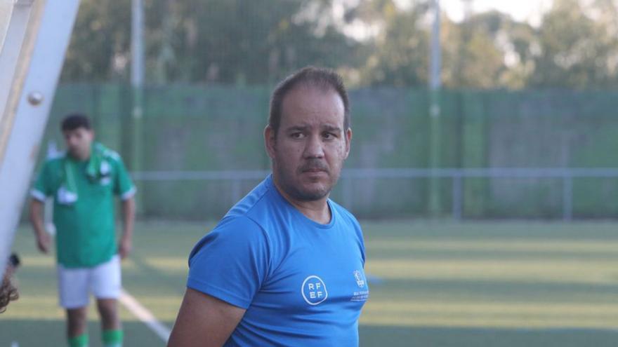 Víctor González, en un encuentro del Bahía. |  Santos Álvarez