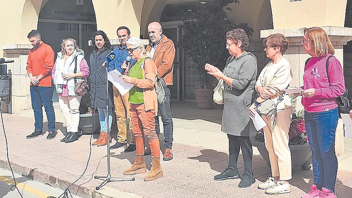 La lectura del manifiesto es uno de los actos más representativos.