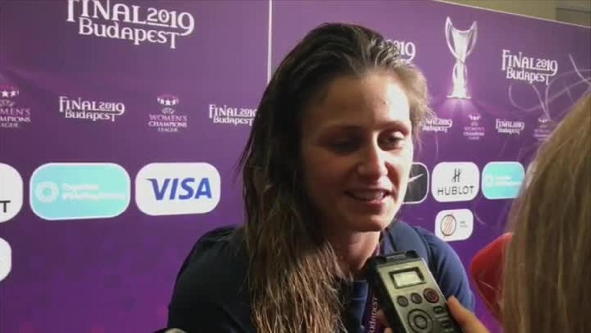 Las reacciones del Barça femenino tras la final