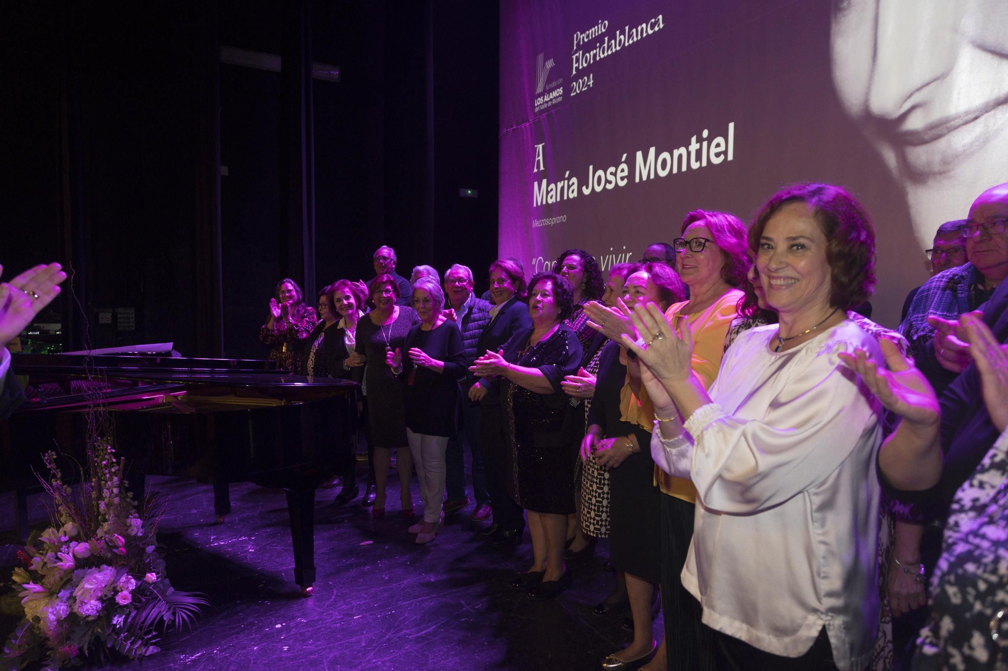 Así fue la gala del Premio Floridablanca con el reconocimiento a la mezzosoprano María José Montiel