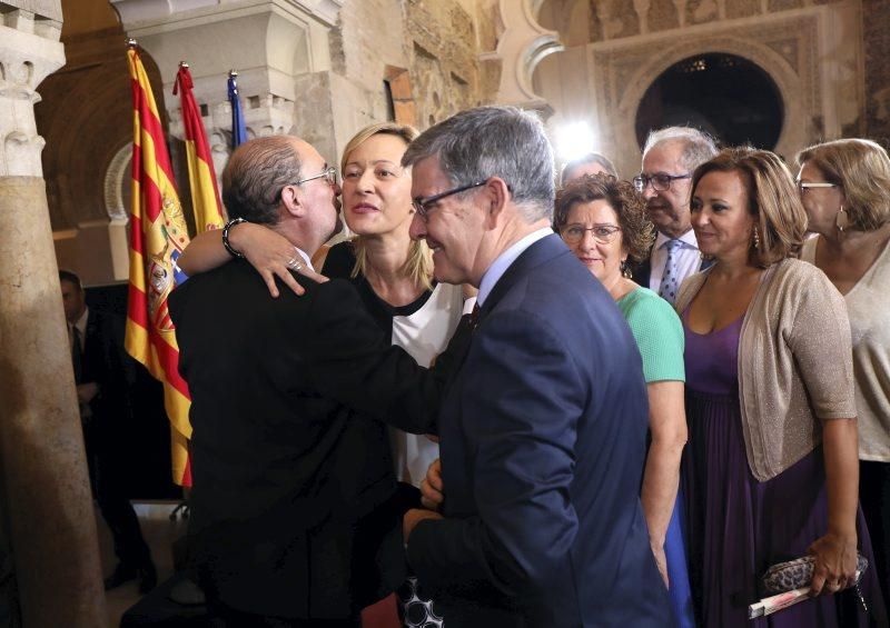 Toma de posesión de Javier Lambán como presidente de Aragón