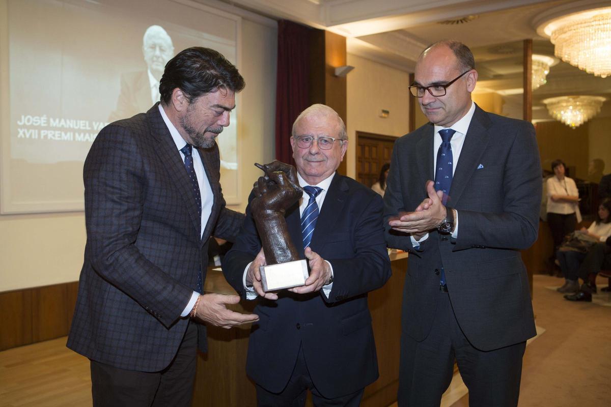 Premio Maisonnave al cocinero Jose Manuel Varó en 2018