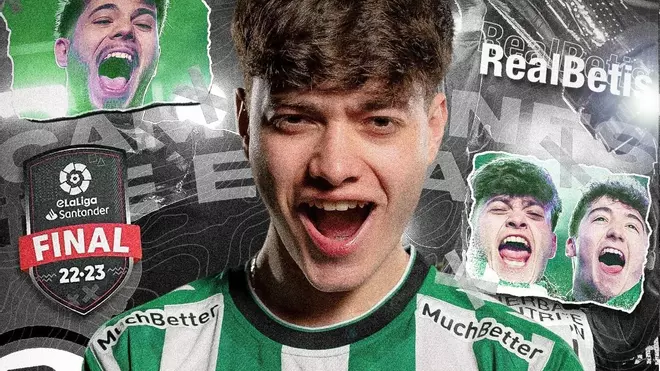 El Real Betis se lleva la eLaLiga Santander en el Metropolitano ante 6.000 espectadores