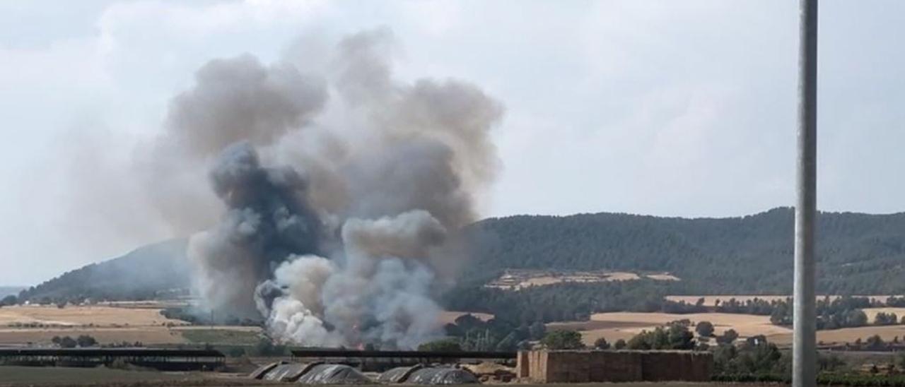 Incendi entre Artés i Cabrianes (16 de juny)