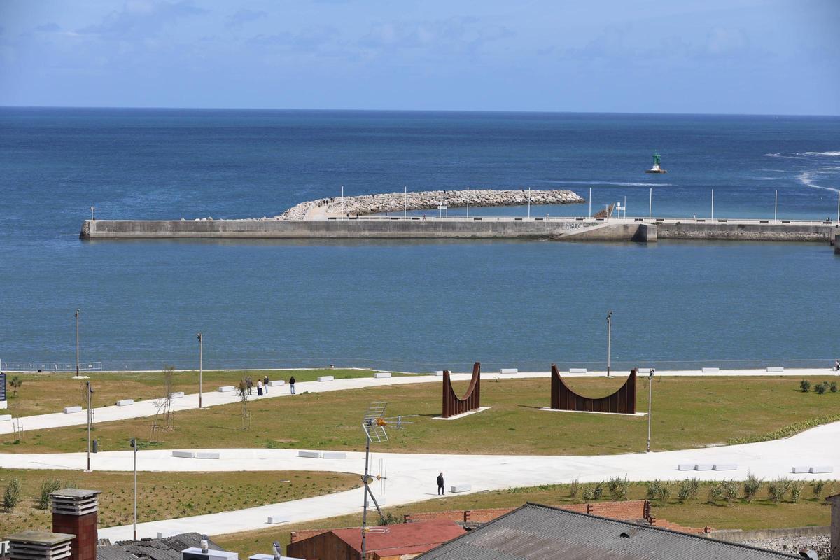 Una vista del actual paseo de Naval Azul, dentro del ámbito del plan especial