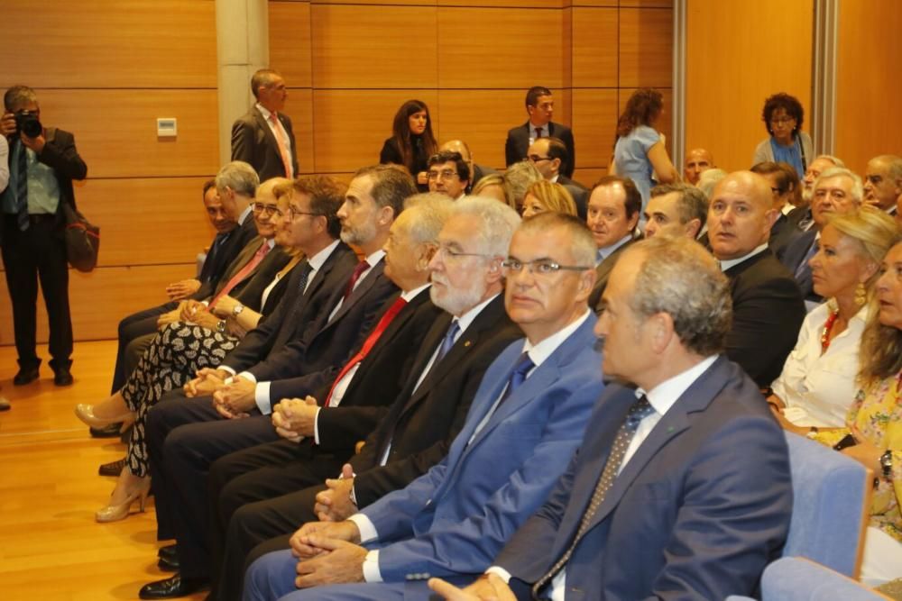 Felipe VI preside la celebración del 50 aniversario de Aimen