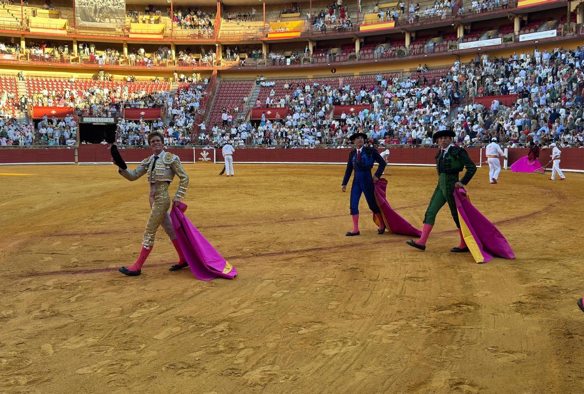 Vuelta al ruedo de Borja Jiménez.