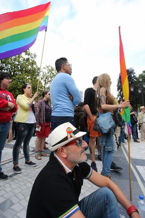 Celebración del Día del Orgullo LGTB en Oviedo