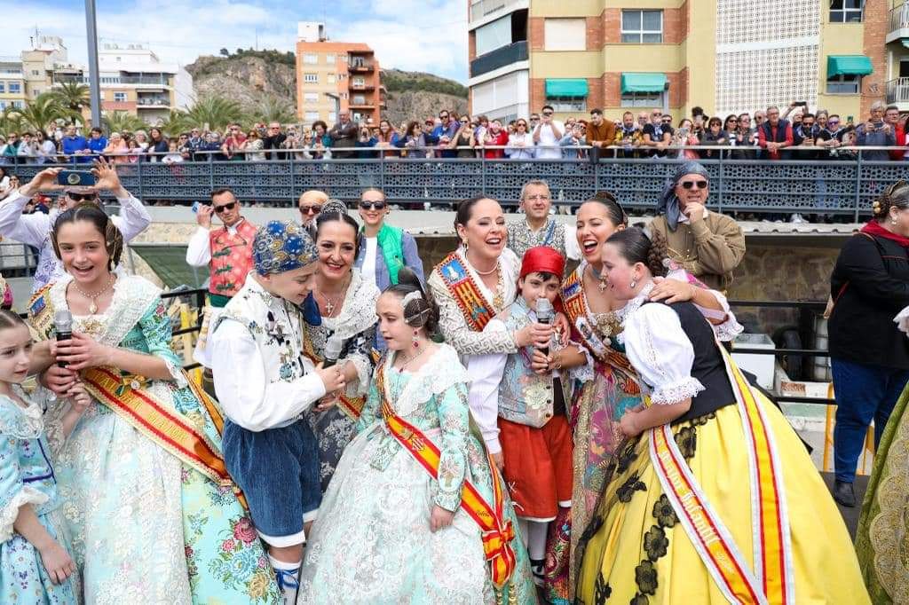 Fotos de la mascletà de hoy en Cullera