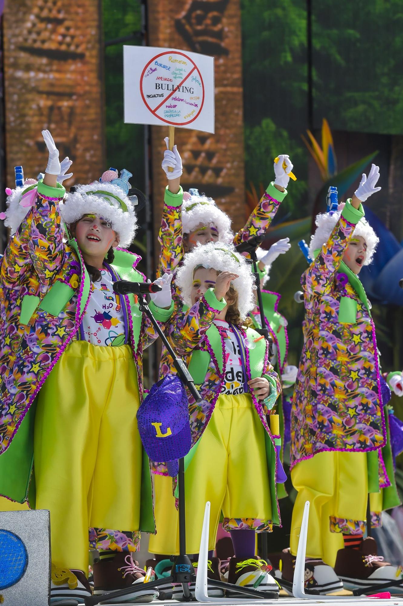 Encuentro de murgas y comparsas infantiles del Carnaval de Las Palmas