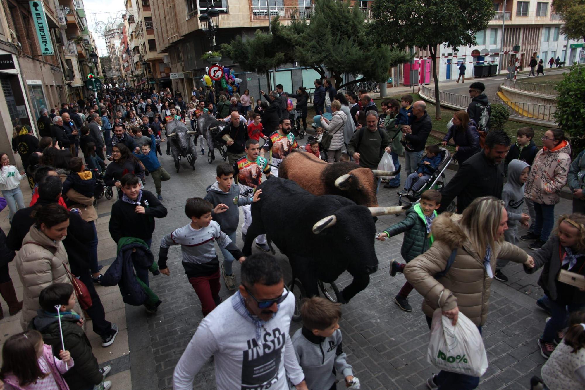 Nueva jornada del encierro infantil