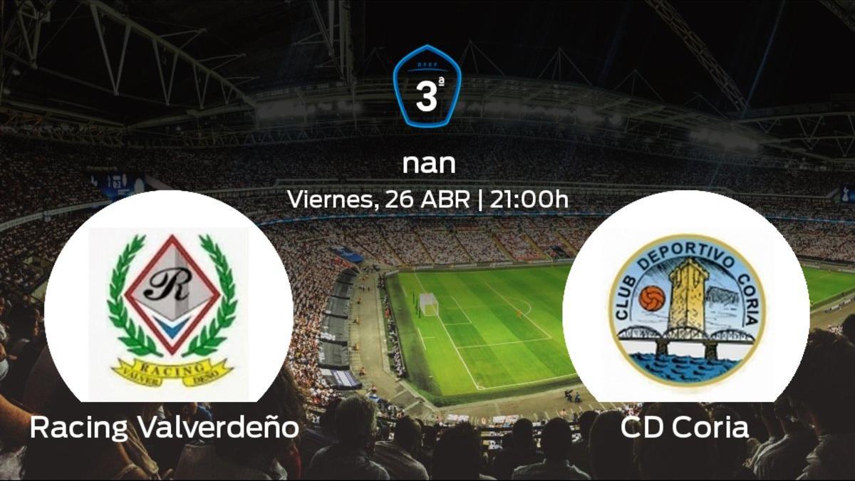 Jornada 35 de la Tercera División: Previa del enfrentamiento Racing Valverdeño - Coria