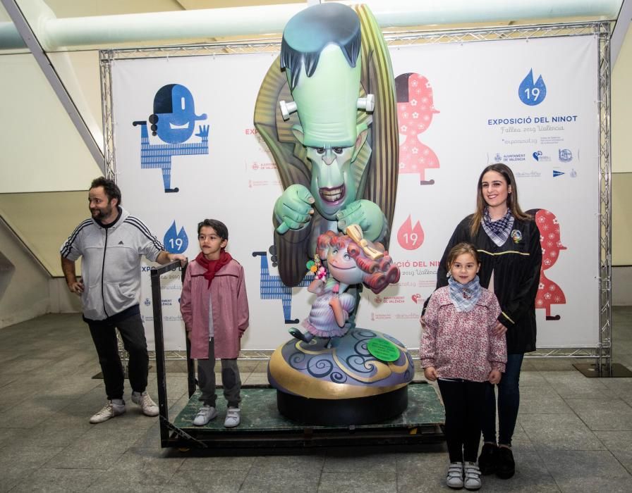 Primera jornada de entrega de Ninots en las Fallas 2019