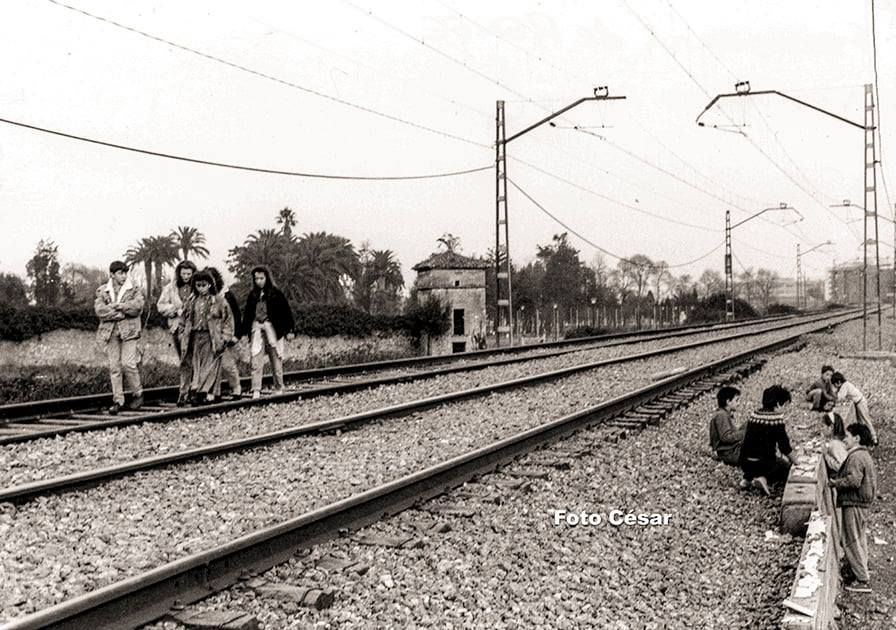 vias del tren ( Veri�a-Musel) 16-12-87.jpg