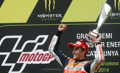 Imágenes de la carrera de MotoGP disputada en el circuito de Montmeló.