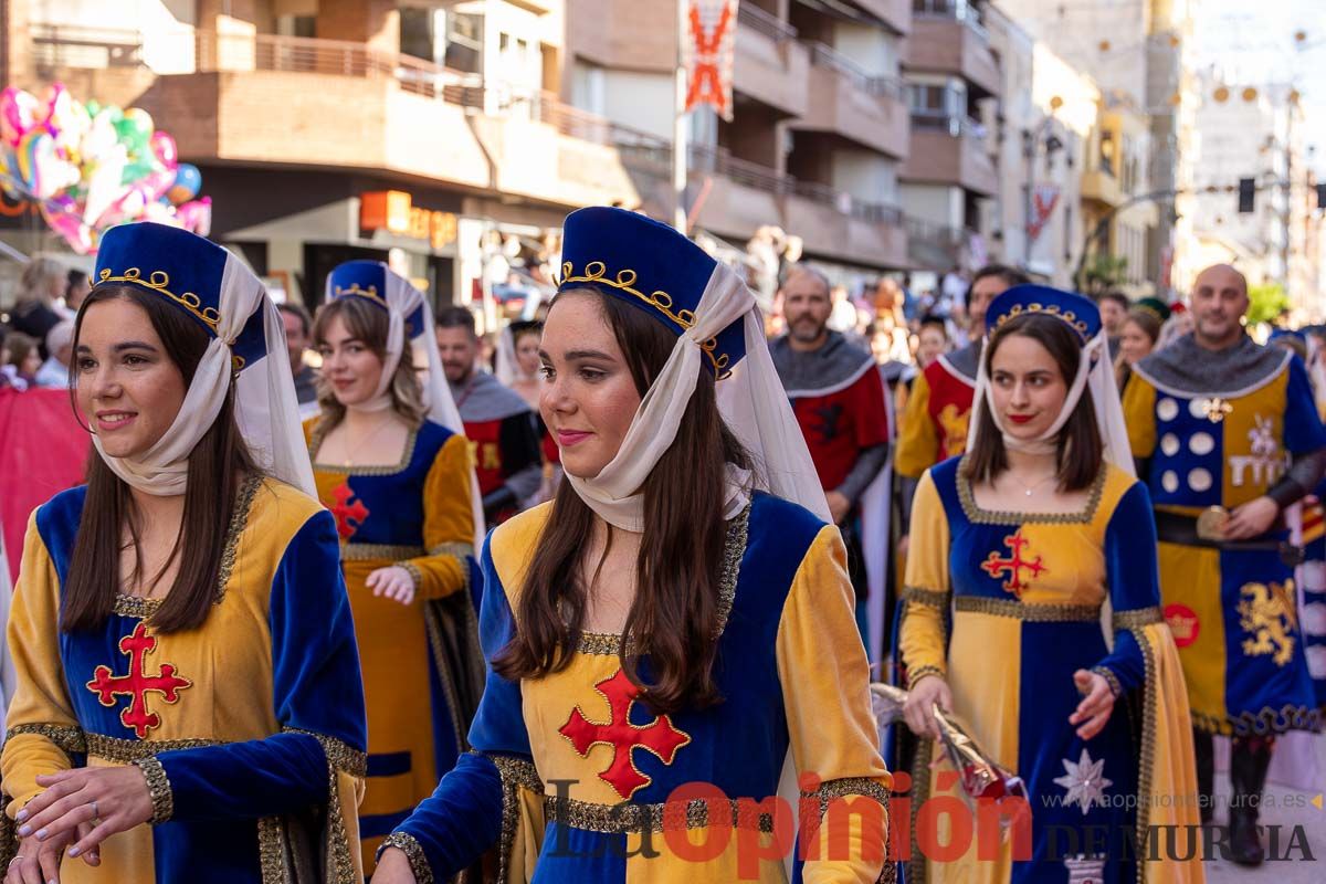 Procesión de subida a la Basílica en las Fiestas de Caravaca (Bando Cristiano)