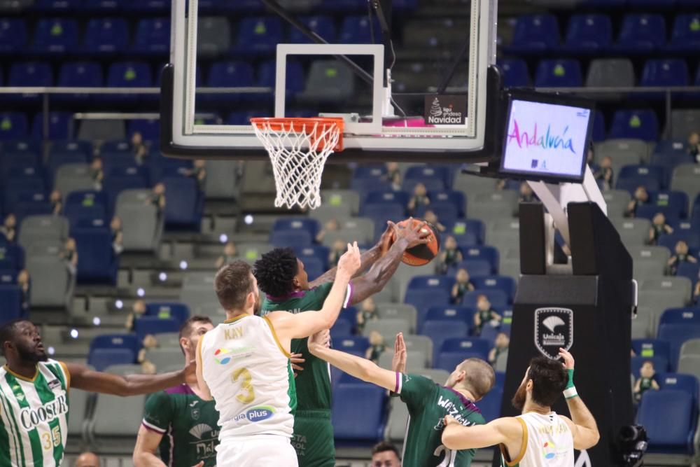 Partido de la Liga Endesa entre el Unicaja y el Real Betis