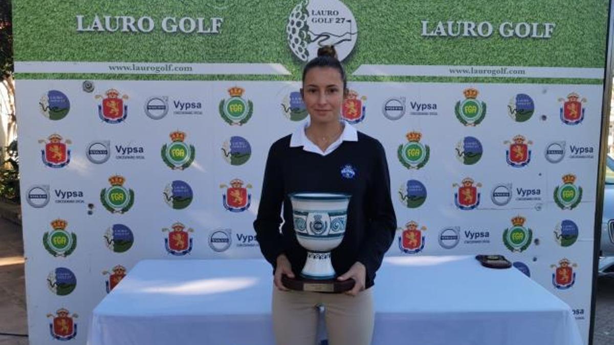 Rocío Tejedo sae impuso en la Copa de Andalucía femenina disputada en Lauro Golf (Málaga).