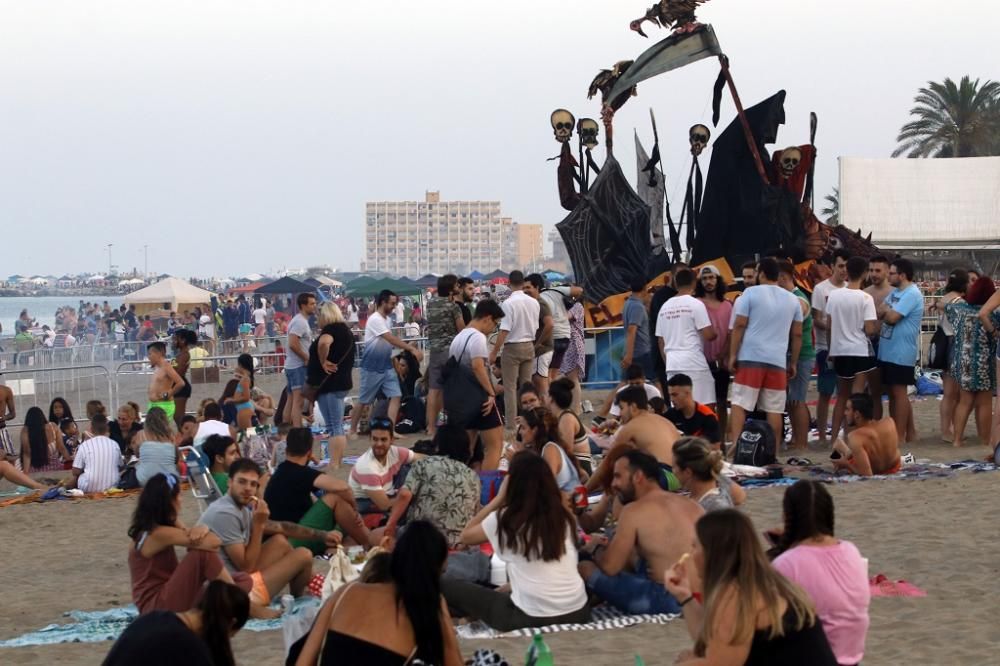 Las playas de Málaga celebran la noche de San Juan