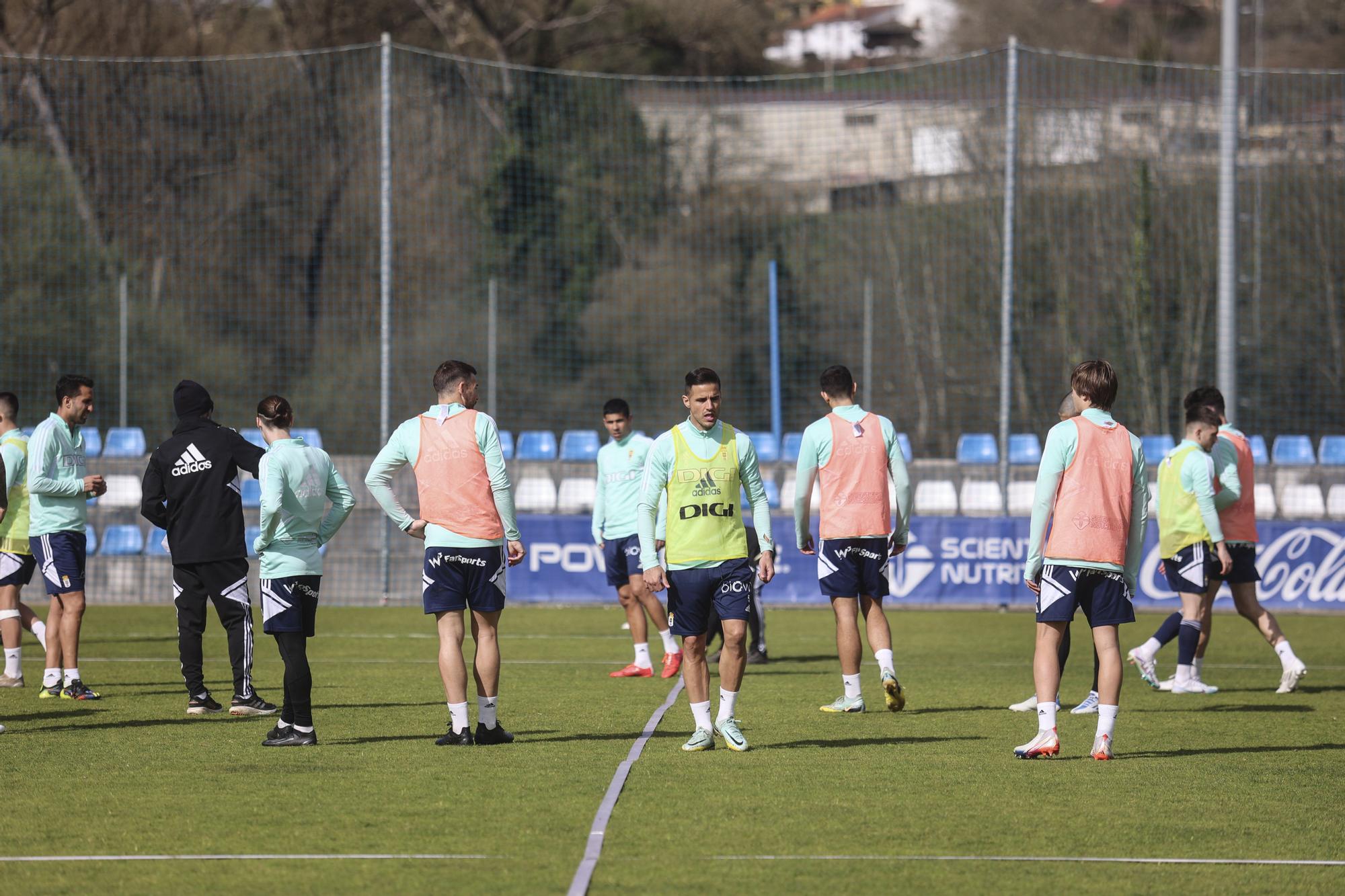 EN IMÁGENES: el entrenamiento del Oviedo