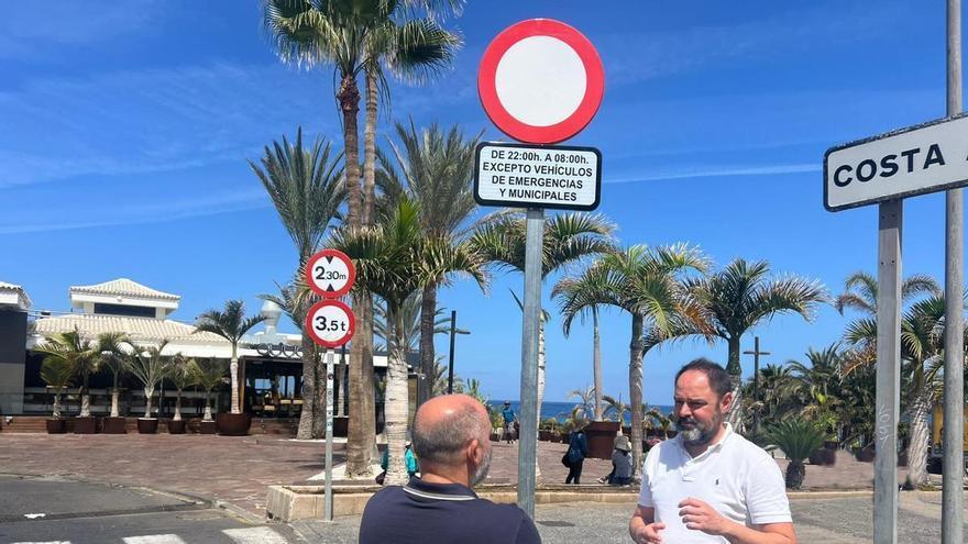 Arona restringe el tráfico nocturno en el entorno de Las Verónicas para mejorar la seguridad y los servicios públicos
