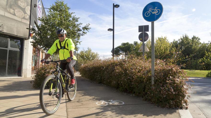 Figueres pretén afavorir els qui van a peu i en bici.