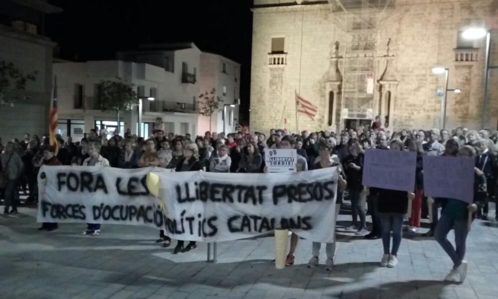 Protestes a l'Escala