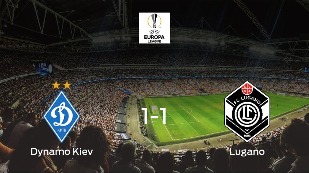 Un punto para cada uno en el Dynamo Kiev-FC Lugano (1-1)